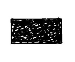 Sponsrubber 18 mm x 12 mm