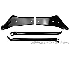 66-67 BUMPER BRACKETS REAR 66-67
