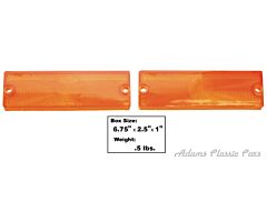65-65 PARKING LAMP LENS 65 PAIR