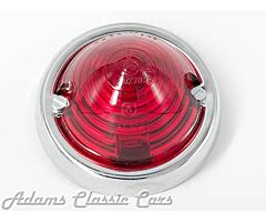 Platte montagelampjes in kleur rood