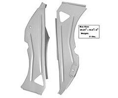 67-68 Inner Quarter Structure Braces, CVT