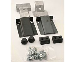 1928-1931 Roadsterklep Stoot Rubber Kit, incl. Steun [Op=Op]