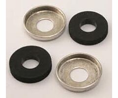 1928-1931 Windshield Slide Arm Washers, SS, set