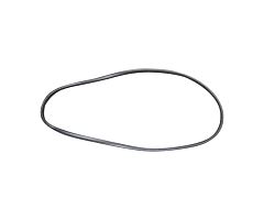 67-72 Achterruit Rubber, met Groef voor Chrome, vaste Ruit, F100-F750
