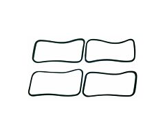 67 Achterscherm Ornament Rubbers, 4pcs