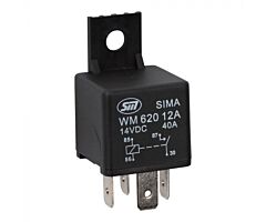 Mini Relais, 12V 40A, 1V