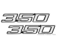 70-72 EMBLEM FENDER  350 PAIR  70-72