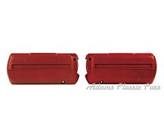 68-72 ARM REST BASE RED PAIR 68-69