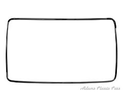 65-66 MOLDING WINDOW REAR 65-66 5PC