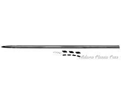66-77 MOLDING FRONT FENDER 1966-77