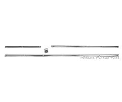 66-77 TAIL GATE TRIM 1966-77 3PCS/SET