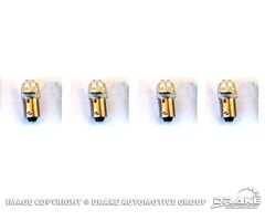 64-68 Instrument Paneel LED-Lampen, Wit, set van 4 [Op=Op]