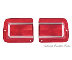 65-65 TAIL LAMP LENS 65 PAIR
