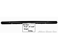69-69 BUMPER REAR 69 PAINTED            *