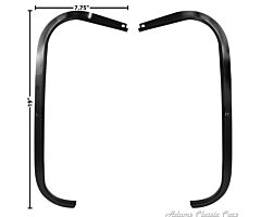 67-69 TRUNK WEATHERSTRIP CHANNEL 67/9 PR