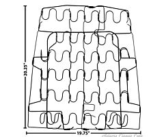 67-69 SEAT BACK SPRING 67-69 RH=LH