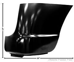 47-55 FENDER REAR LOWER PANEL RH 47-55