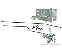 72-72 DOOR LATCH/RODS/REMOTE LH 1972