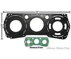 64-65 DASH GAUGE PLATE 64-65