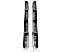 66-66 HOOD LOUVER INSERT 1966 *PAIR*