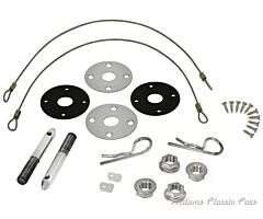 70-72 HOOD PIN KIT W/HARDWARE 1970-72