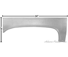 64-65 QUARTER LIP PATCH RH 64-65