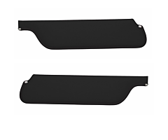 64-66 Sun Visor, CPE/FB, Set, Black