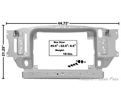 70 Radiator Support with Crossmember