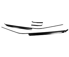 69-70 Drip Rails, Fastback, 4pc Set