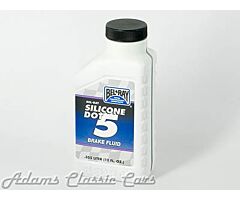 Silicone remvloeistof Dot 5, 350 cc per fles, op=op