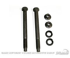 66-69 Motor Mount Bracket to Insulator Bolts, 289-302-351W-351C V8, Set