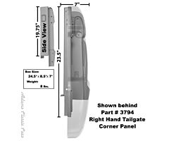 66-77 BED STAKE CORNER RH 66-77