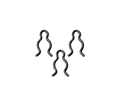 65-73 Park Brake Cable Retainer Clip, 3-pcs