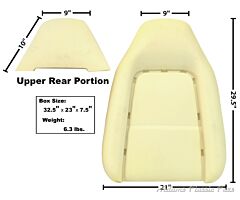 70-72 SEAT BACK CUSHION 70-72