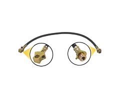 73-75 Brake Hose, Rear, 2WD F100/F150