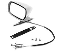 69 Outside Mirror, Racing, Remote Control, LH