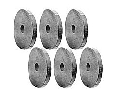 1928-1931 Dash Rail Pad Set - Rubber - 6 Pieces