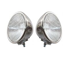 1928-1929 Headlight Set, 2 Bulb