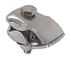 1928-1931 Headlight Bar License Bracket Set, Stainless, 2 pcs