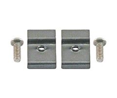 1928-1931 Tail Light License Plate Light Retainer Clip Set, 4 pcs