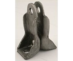 1928-1929 Rear Bumper Arm to Body Bracket, 3"tall