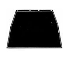 1930-1931 Floor Mat, Rear, Rubber, Tudor