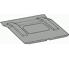1930-1931 Panel Under Rear Seat, Tudor Sedan