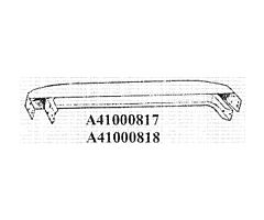 1928-1931 Sub Frame Channel Rear, Tudor