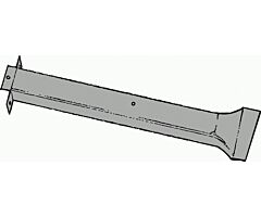 1928-1929 Rumble Compartment Rain Gutter Support Bracket, Roadster