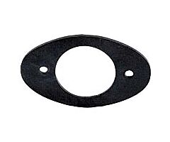 1928-1929 Outside Door Handle Pads, Closed Car, no Bead, set of 2