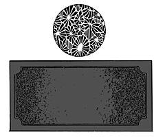 1928-1931 Floor Mat, Rear, Rubber, Rumble Seat area
