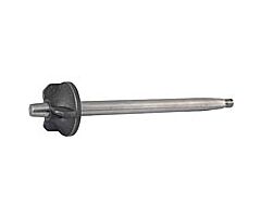 1928-1931 Water Pump Shaft w/Impeller, SS, 1/4inch longer