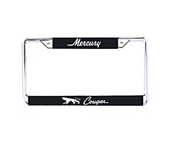 Cougar License Plate Frame