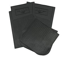 65-73 Pony Floor Mats, black